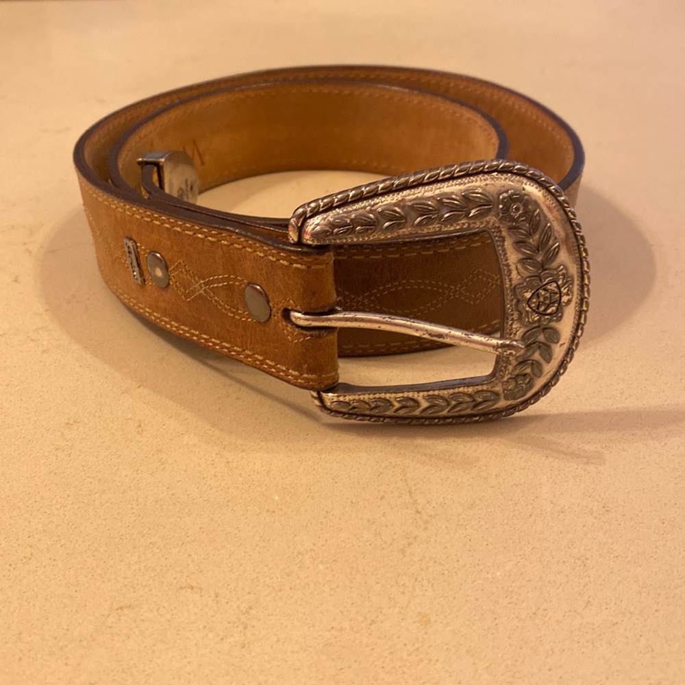 Leather Ariat Belt